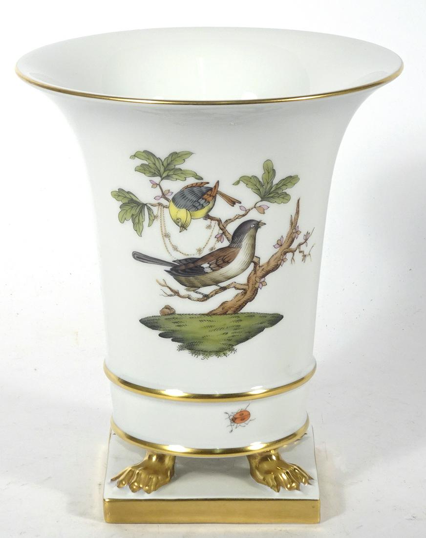 Herend Porcelain Claw Foot Urn/Vase (1 of 3)