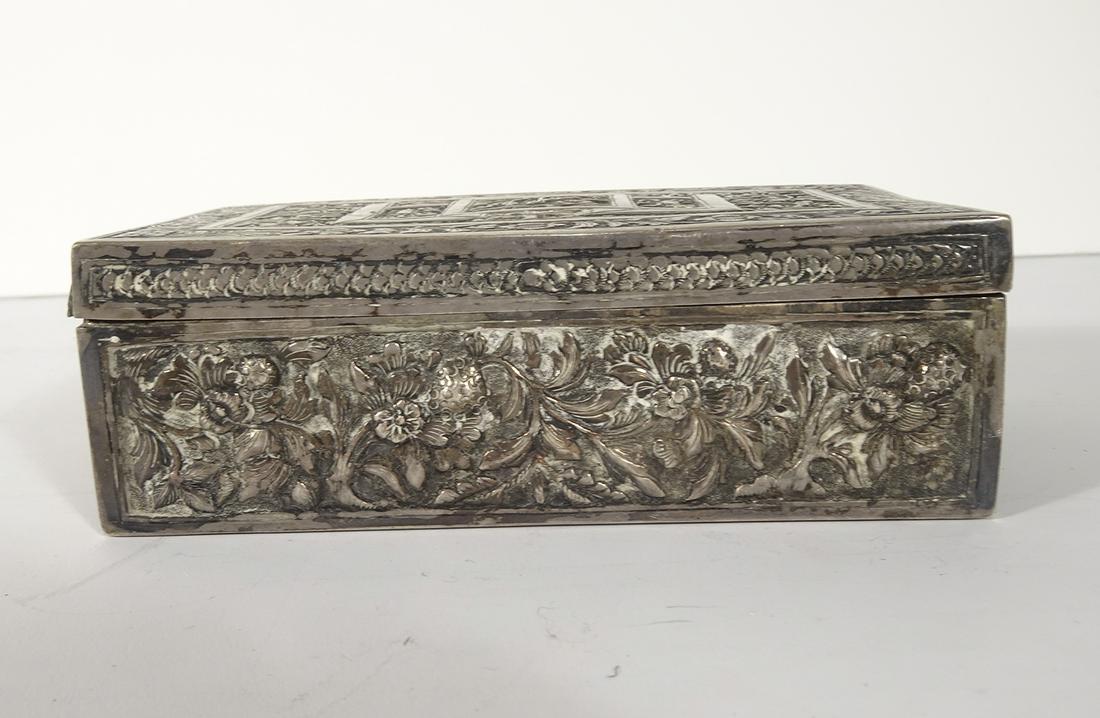 Indo-Persian Silver Box (1 of 3)
