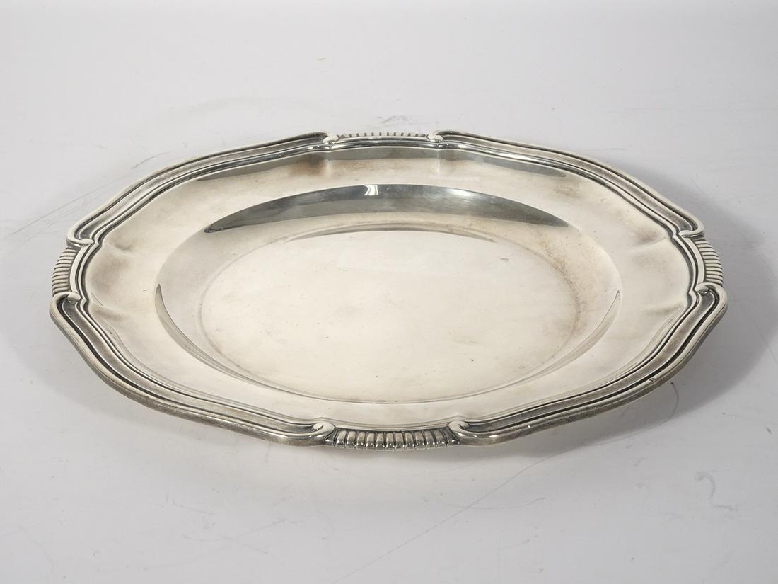 Boin-Taburet French Silver Serving Plate (1 of 2)