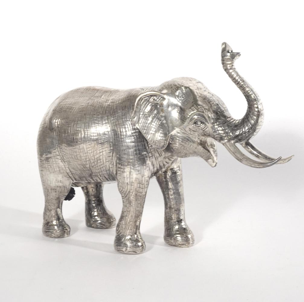 Sterling Silver Elephant Figure (1 of 1)