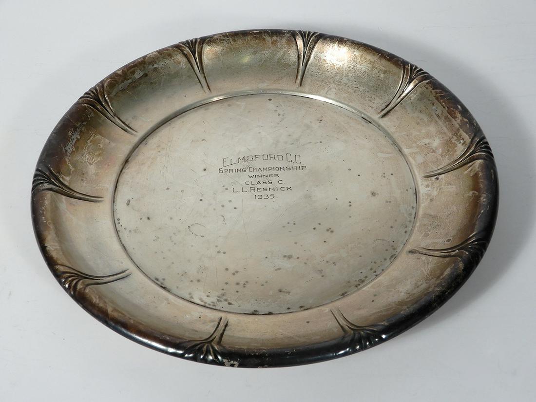 Sterling Silver Trophy Plate (1 of 3)