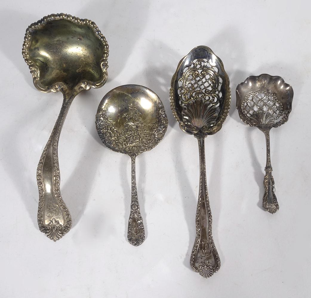 Four Piece Sterling Flatware Grouping (1 of 2)
