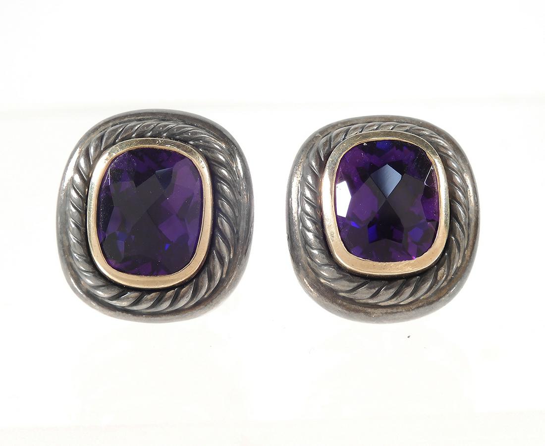 Pair of David Yurman earrings (1 of 3)