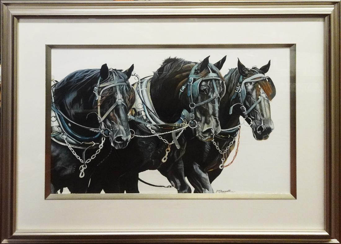 P. Brandt watercolor on paper (1 of 2)