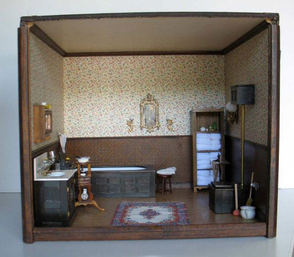 Diorama, bathroom: Diorama, bathroom