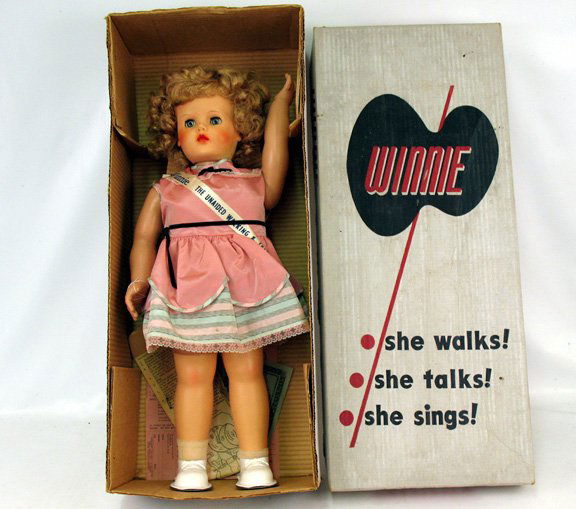 winnie the walking and talking doll