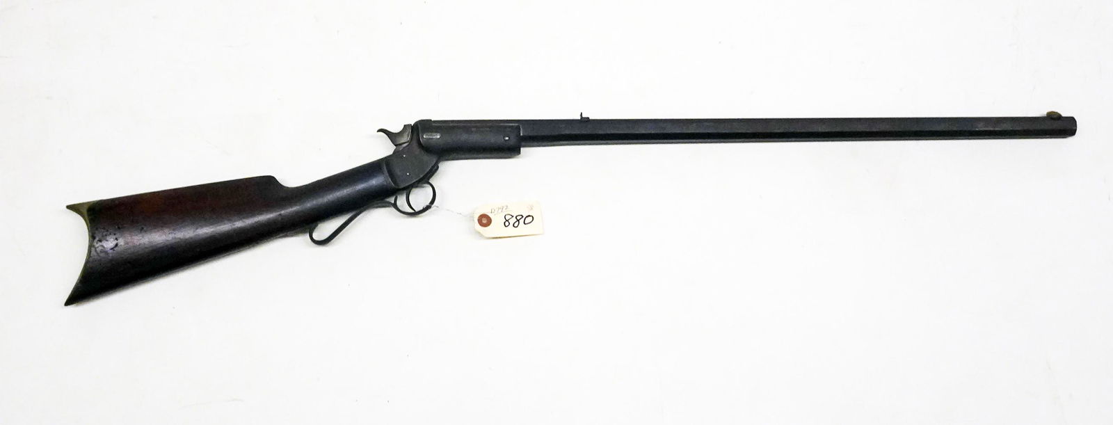 J. Stevens & Co. Black Powder Rifle: J. Stevens & Co. black powder rifle, patent date 1884, top break action, .22 caliber, single shot, serial number 17925, barrel length 26", overall length 41", C & R NO, Instacheck NO