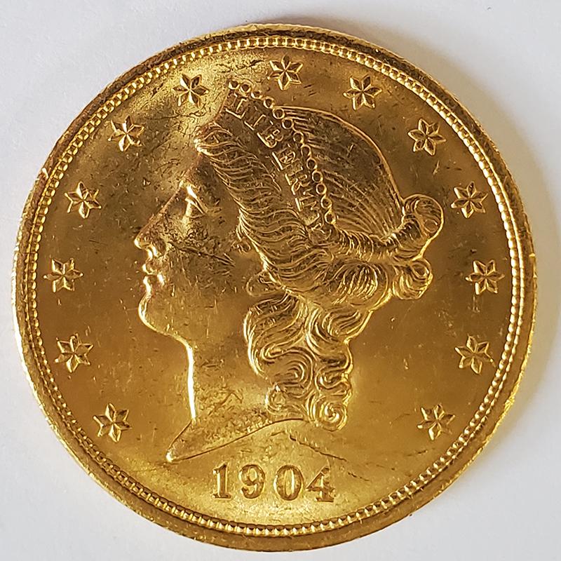 1904 Liberty Head Gold Double Eagle (1 of 2)