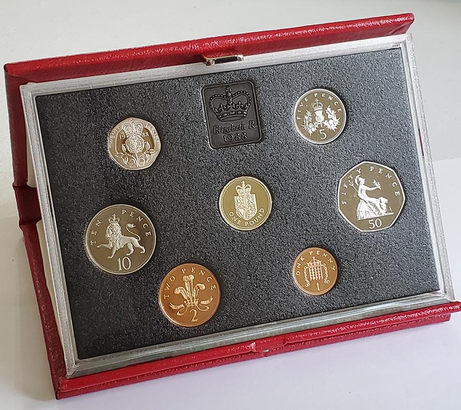 1988 United Kingdom Proof Coin Collection (1 of 3)