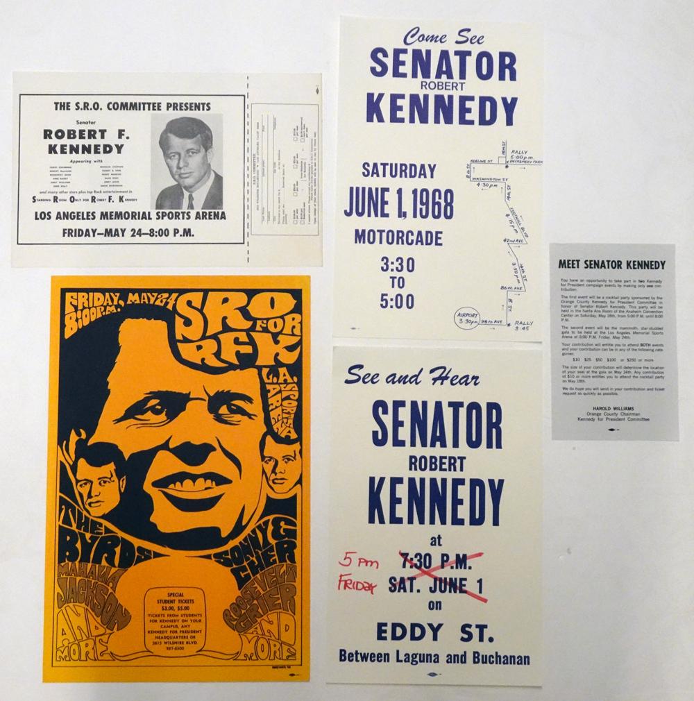 Robert Kennedy Campaign Concert Poster (1 of 1)