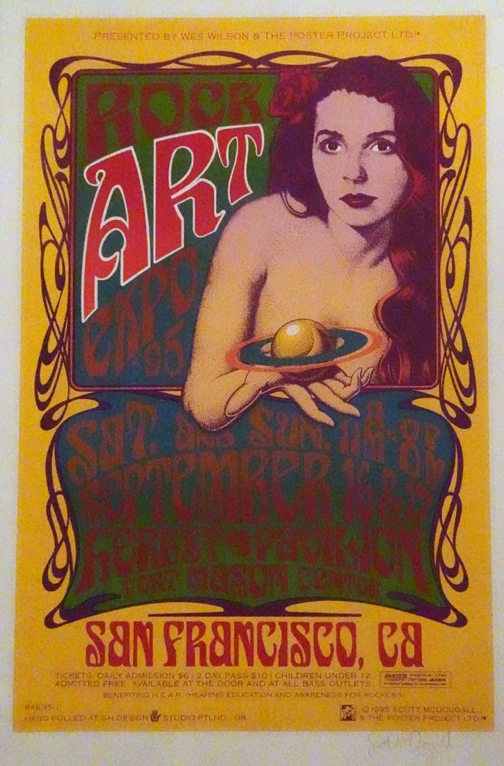 Rock Poster Expo '93 Convention Poster (1 of 1)