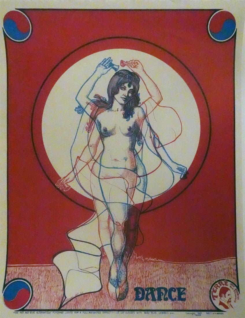 1967 Psychedelic Dance Poster (1 of 1)