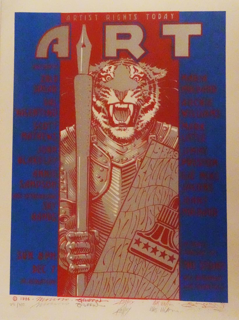 Artist's Rights Today Benefit Concert Poster (1 of 1)