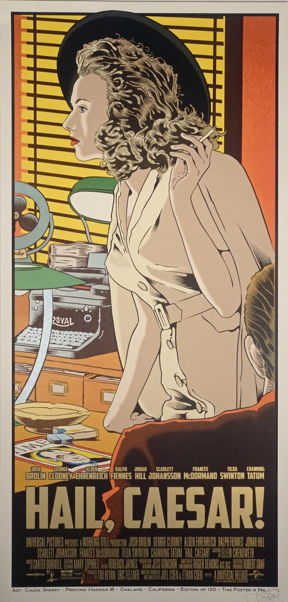 Hail, Caesar! Movie Premier Poster (1 of 1)