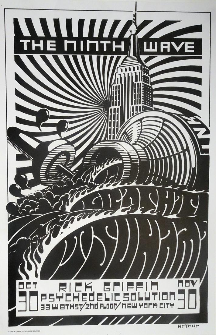 Rick Griffin The Ninth Wave Poster (1 of 1)