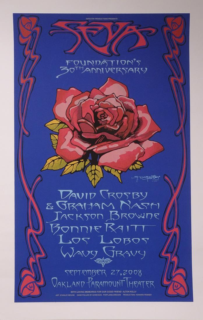 Seva Foundation 30th Anniversary Concert Poster (1 of 1)