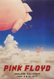 Pink Floyd Concert Poster