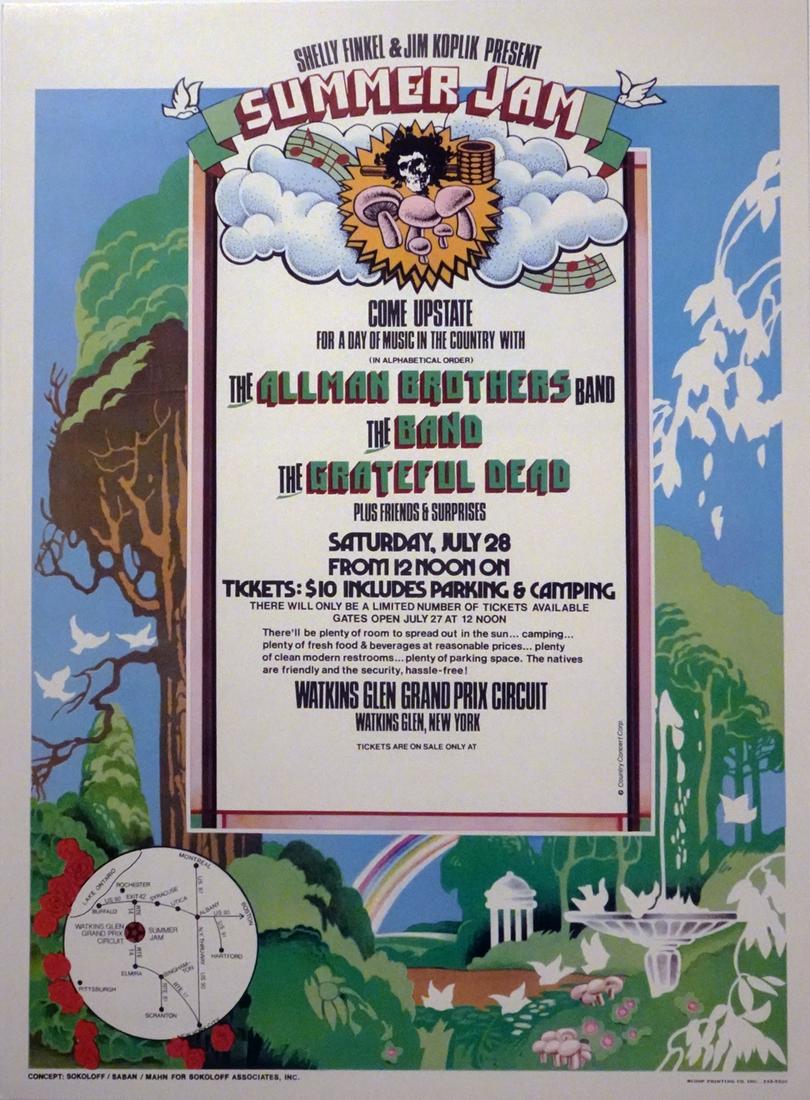 Summer Jam Music Festival Concert Poster (1 of 1)