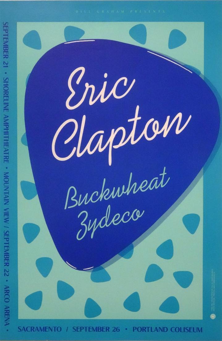 Eric Clapton Concert Poster (1 of 1)