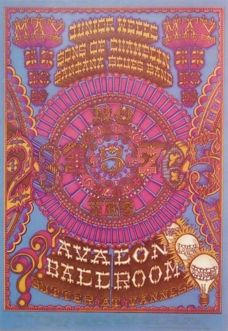 Junior Wells Concert Poster (1 of 1)