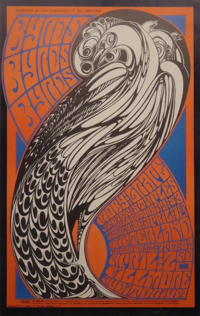 The Byrds Concert Poster (1 of 1)