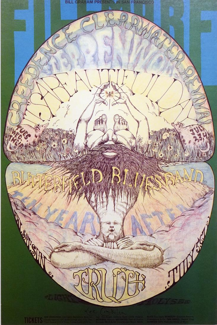 Creedence Clearwater Revival Concert Poster (1 of 1)