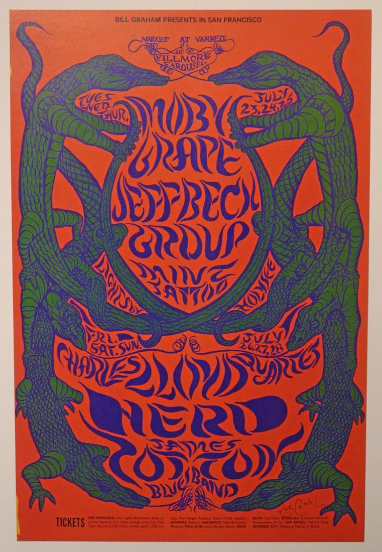 Moby Grape Concert Poster (1 of 1)