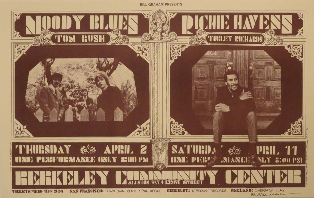 Moody Blues Concert Poster (1 of 1)