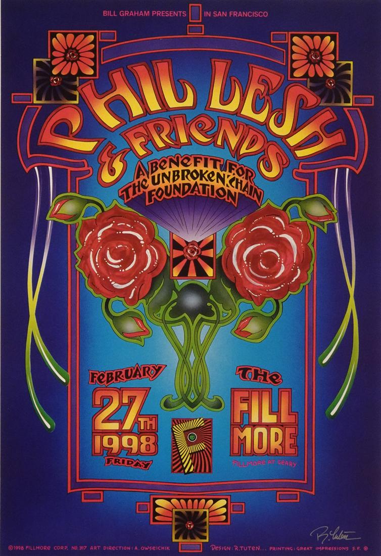 Phil Lesh and Friends Concert Poster (1 of 1)