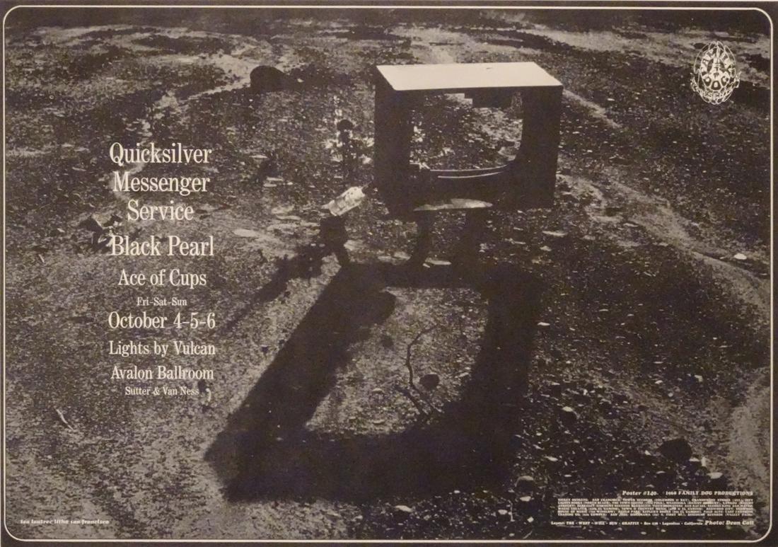 Quicksilver Messenger Service Concert Poster (1 of 1)