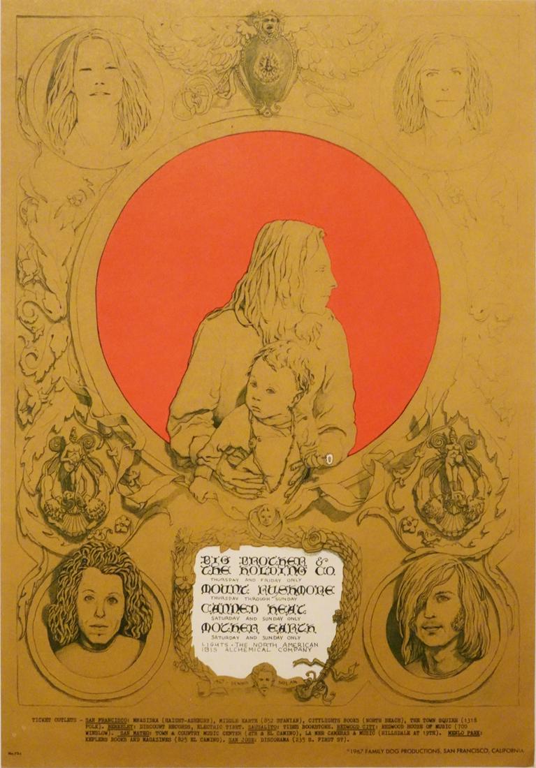 Big Brother and The Holding Co. Concert Poster (1 of 1)