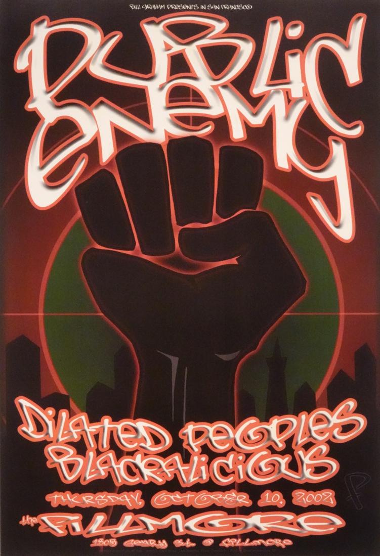 Public Enemy Concert Poster (1 of 1)