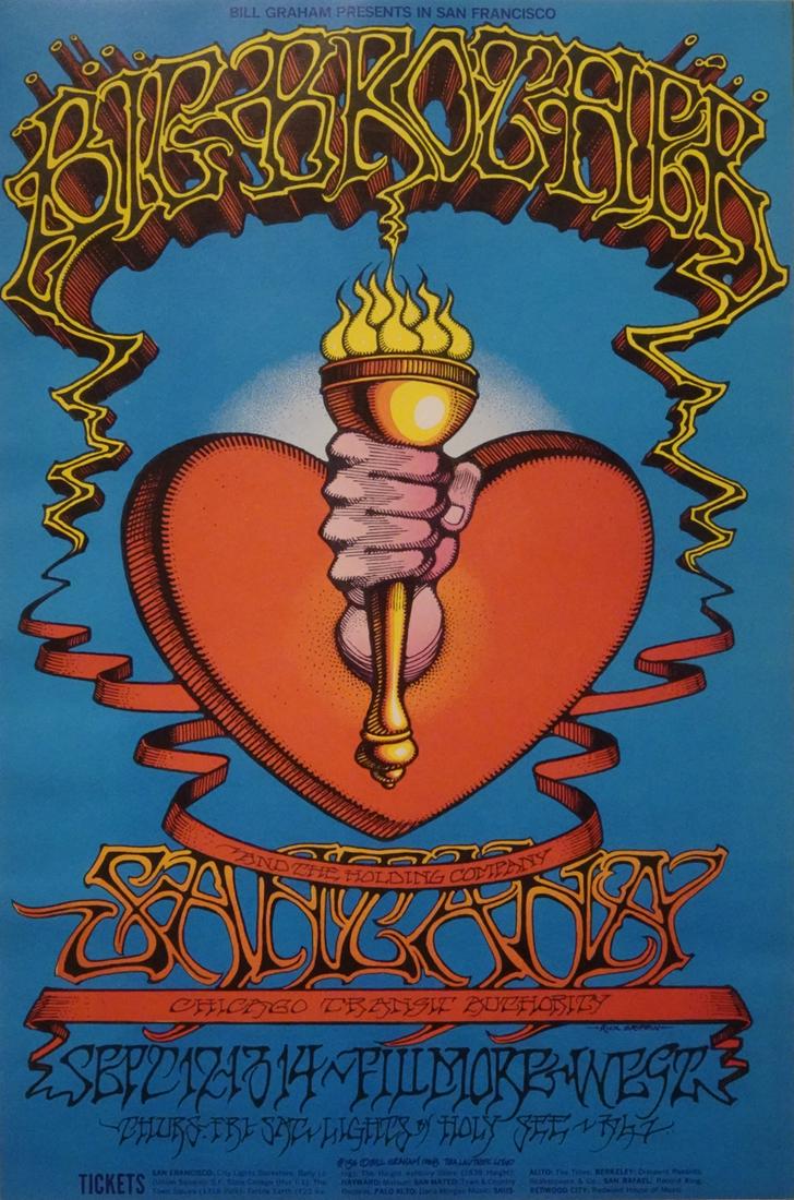 Big Brother and The Holding Co. Concert Poster (1 of 1)