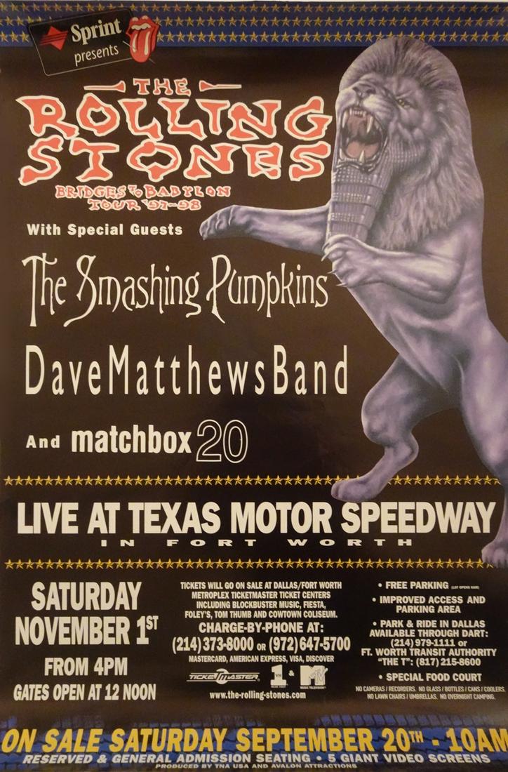 Rolling Stones Concert Poster (1 of 1)
