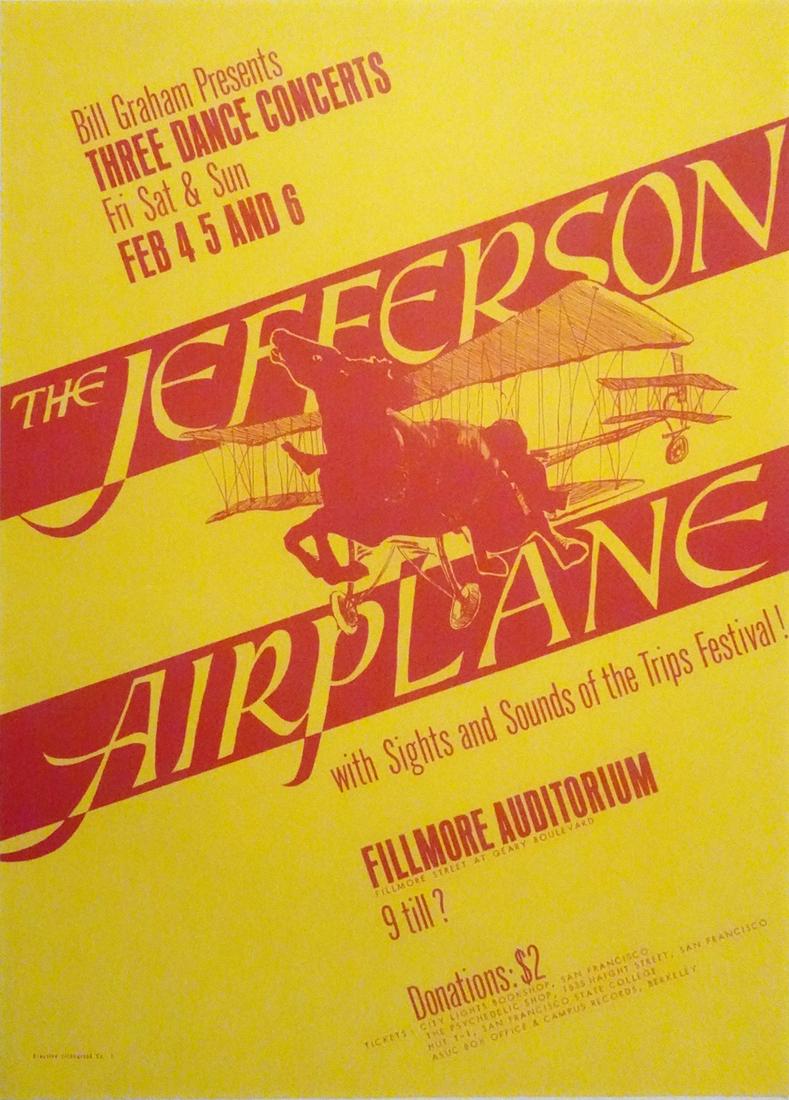 The Jefferson Airplane Concert Poster (1 of 1)