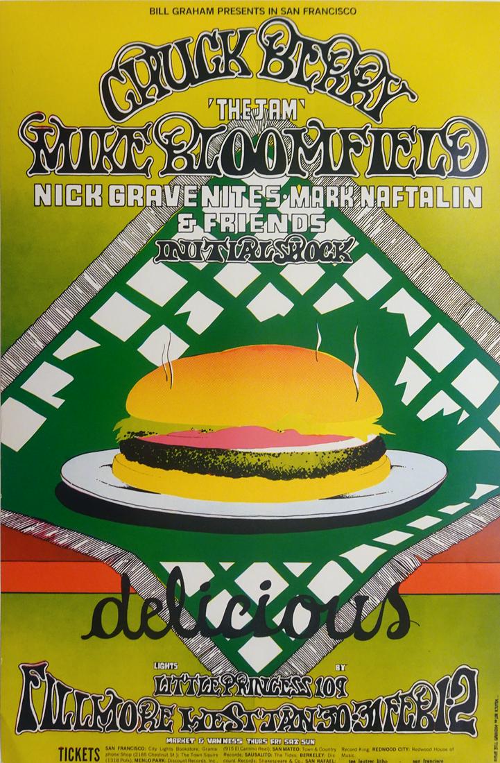 Chuck Berry Concert Poster (1 of 1)