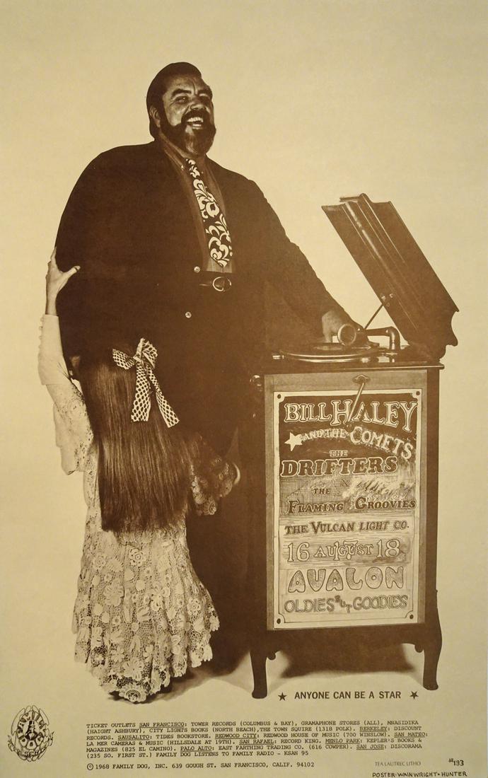 Bill Haley and The Comets Concert Poster (1 of 1)