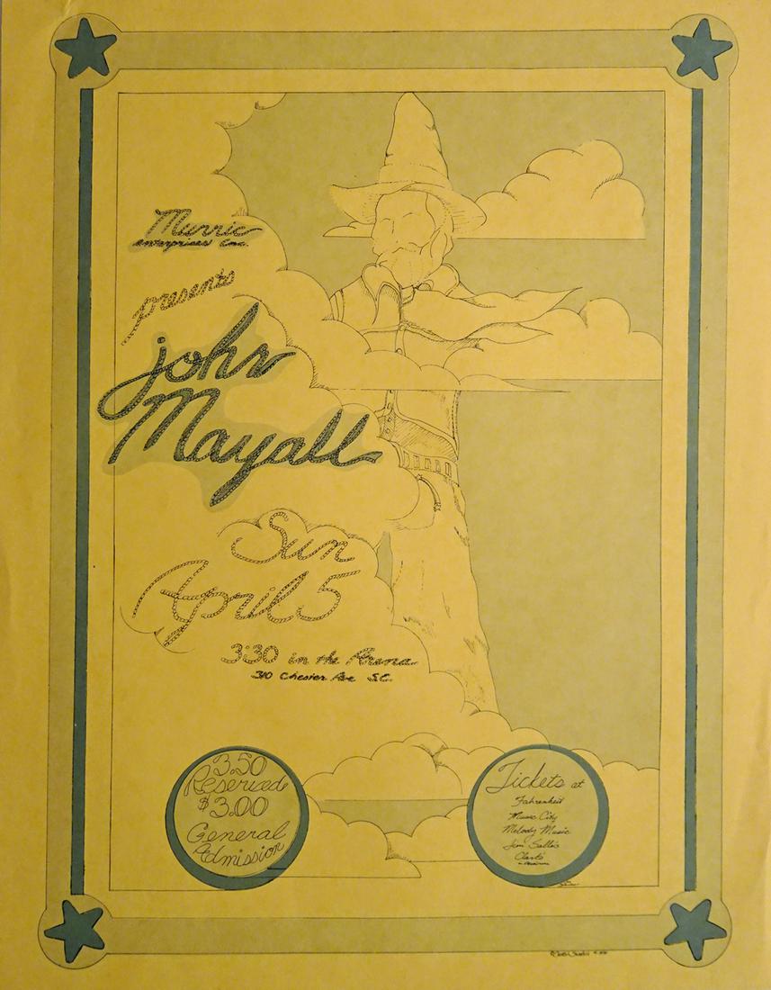 John Mayall Concert Poster (1 of 1)
