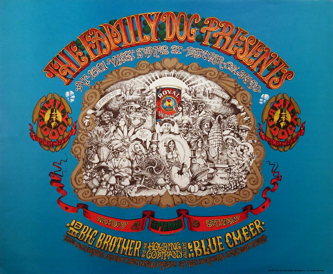 Big Brother and The Holding Co. Concert Poster (1 of 1)