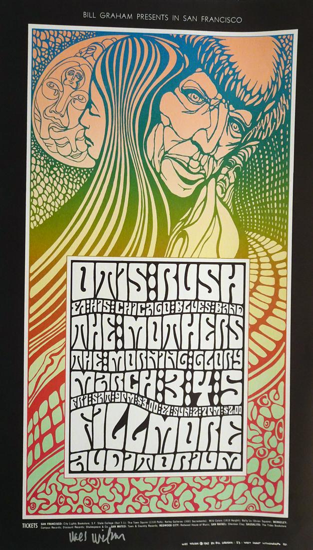 Otis Rush Chicago Blues Band Concert Poster (1 of 1)