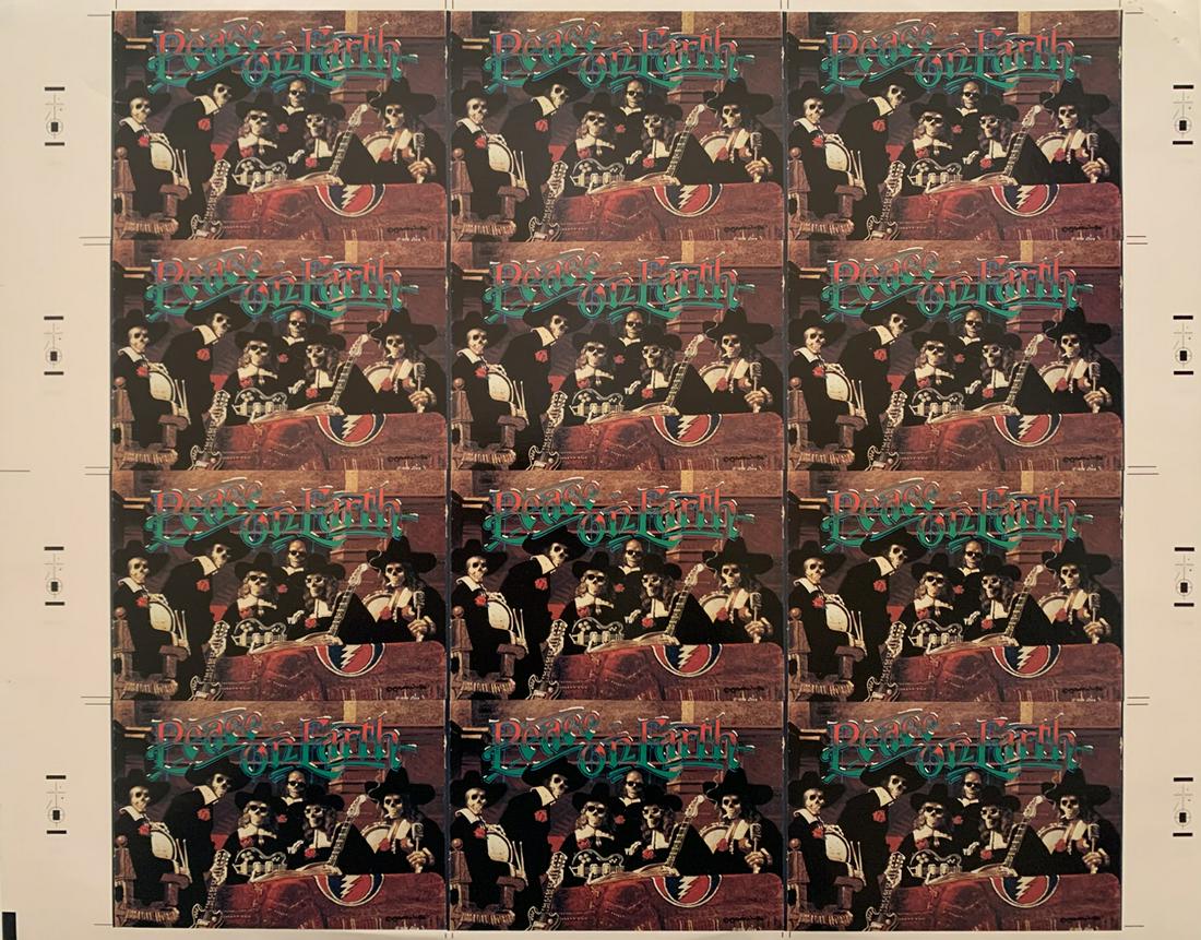 Grateful Dead Postcard Printer's Proof (1 of 1)