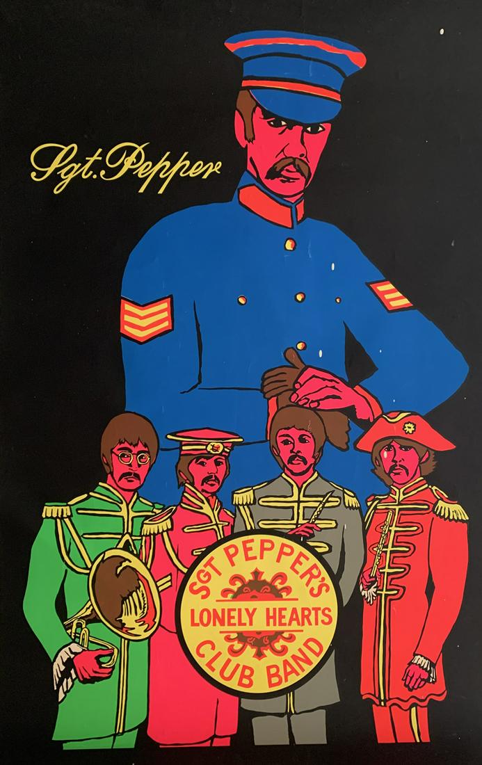 Sgt. Peppers Blacklight Poster (1 of 1)