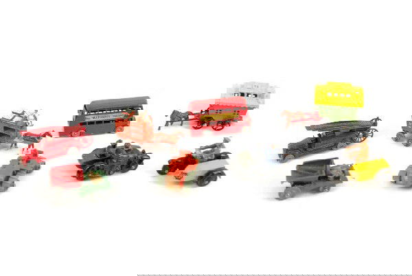 Eight Matchbox Lesney vehicles: Eight Matchbox Lesney vehicles