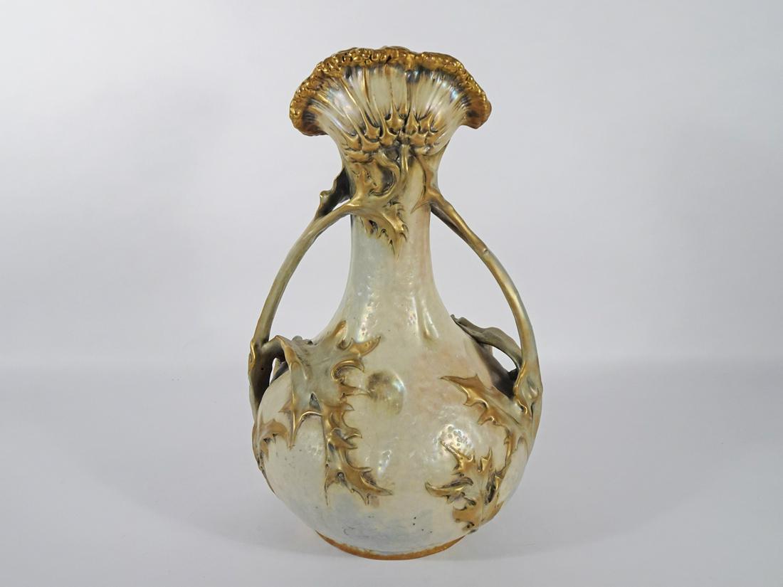 Werke Reissner Teplitz Amphora Pottery Vase (1 of 3)