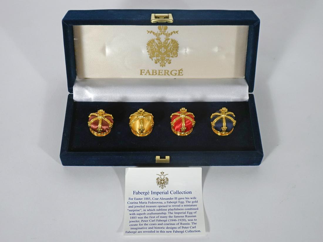 Faberge Imperial Collection Place Card Holder Set (1 of 3)