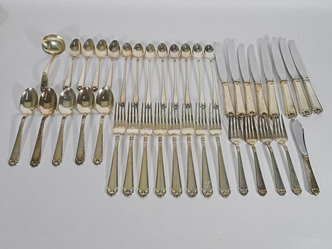 Tuttle Sterling Silver Flatware Set (1 of 5)