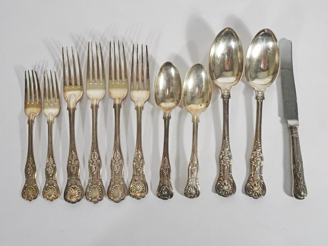 Victorian Era English Silver Flatware (1 of 5)