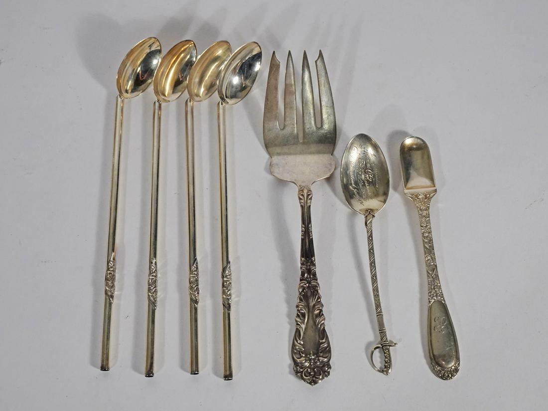 Sterling Silver Flatware Grouping (1 of 6)