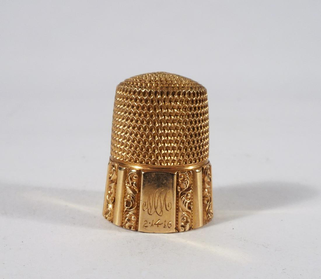 Gold Thimble (1 of 2)