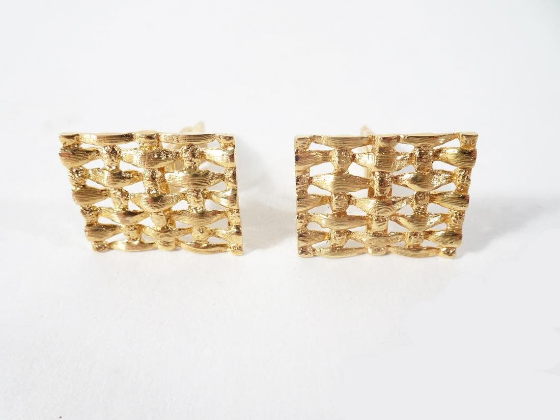 Pair of 14K Gold Cufflinks (1 of 3)